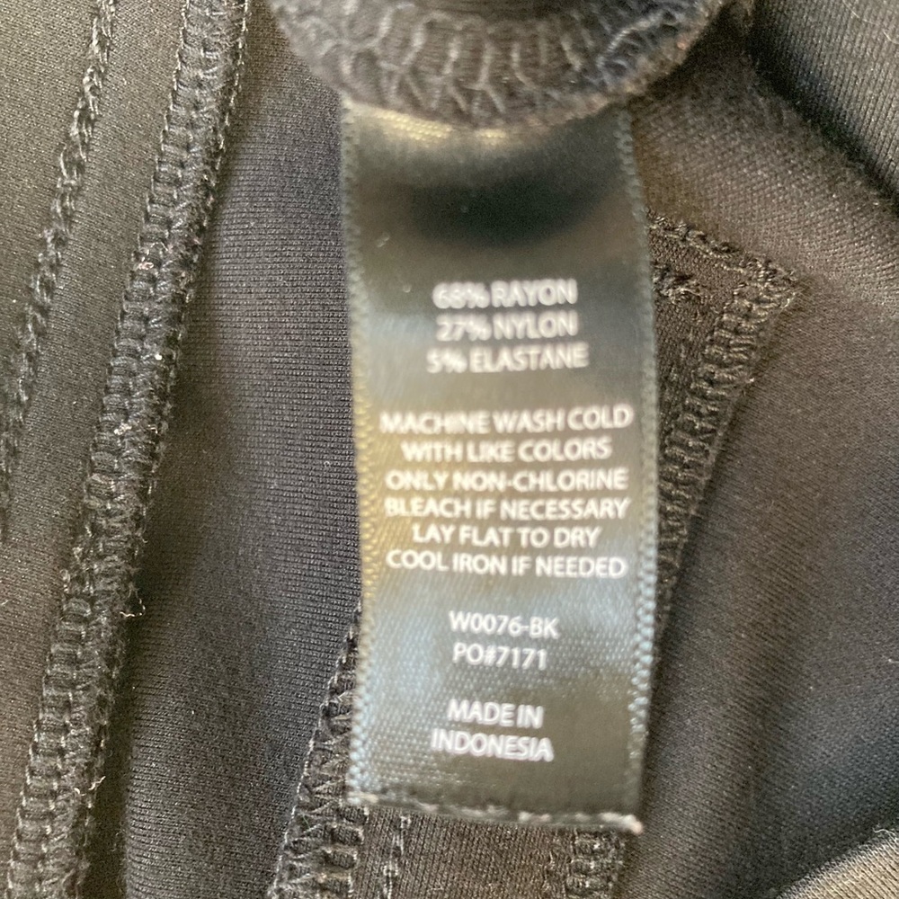 Betabrand Ladies Black Pants Size L - Picture 6 of 7